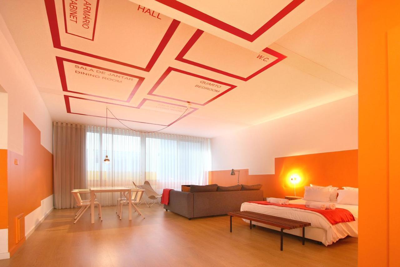 Clube Charming Apartments - Clerigos Porto Bagian luar foto