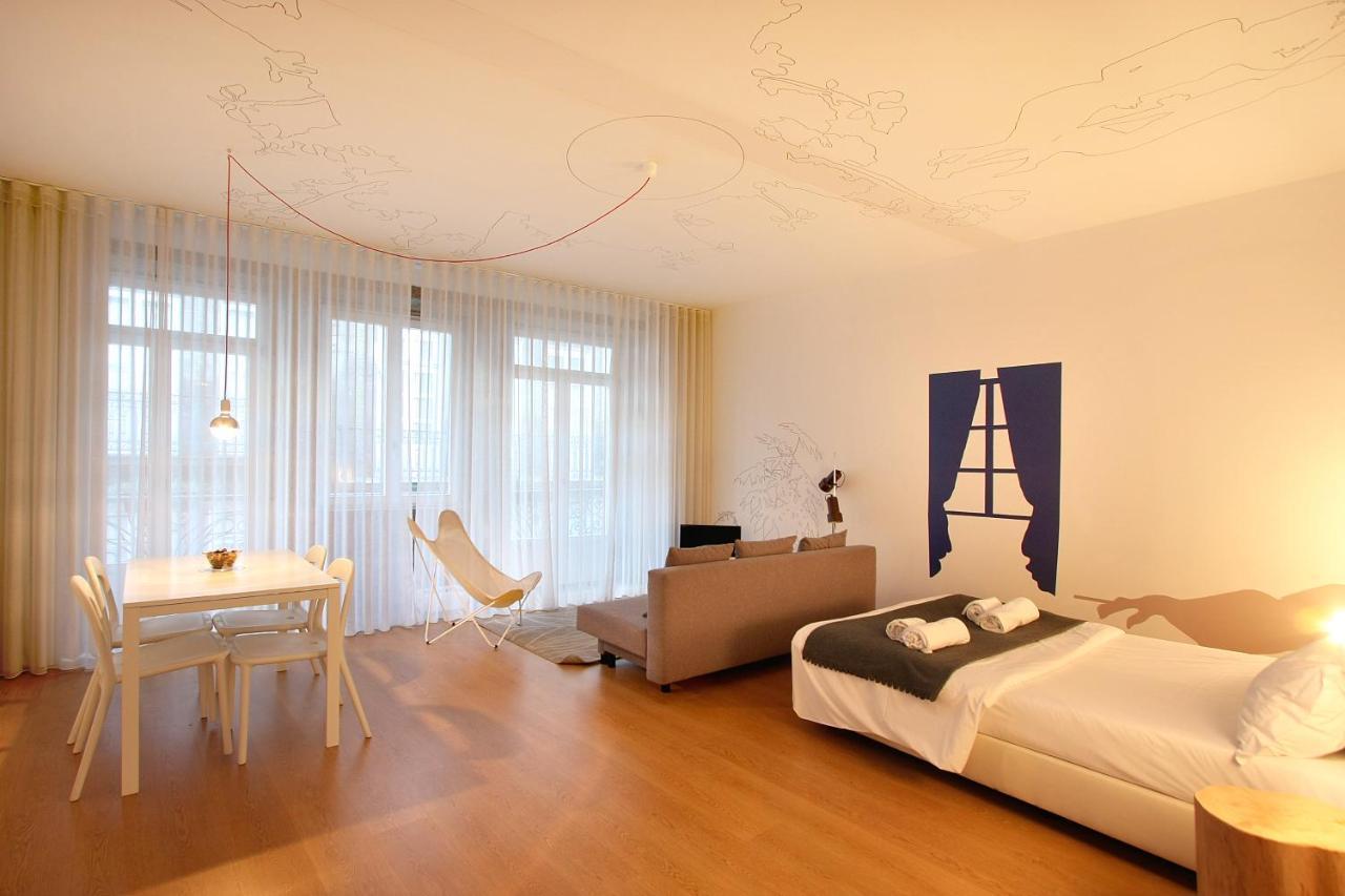 Clube Charming Apartments - Clerigos Porto Bagian luar foto